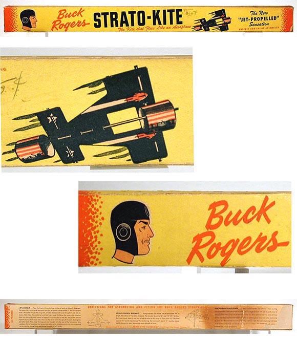 1946 Aero-Kite, Buck Rogers Strato-Kite in Original Box